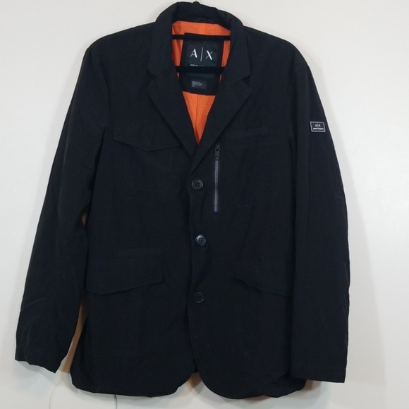 Armani Exchange Black Spring Light Jacket - Picture 3 of 6